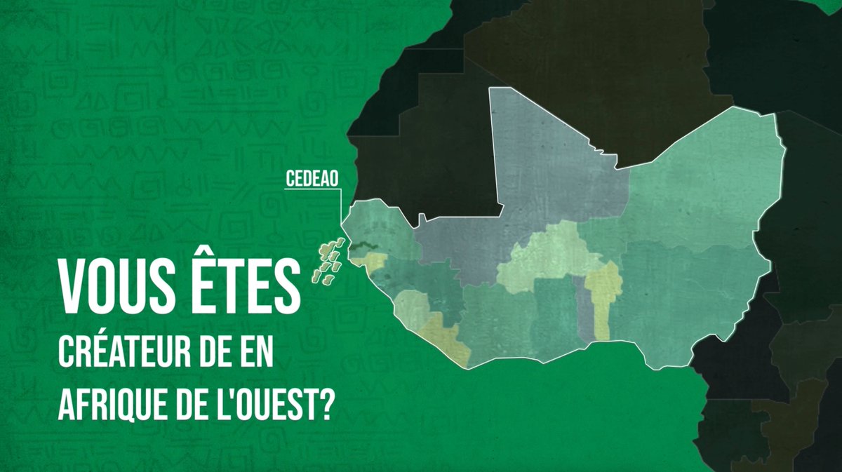 Appel à tous les créateurs d’Afrique de l’Ouest 🇧🇯🇧🇫🇨🇻🇨🇮🇬🇲🇬🇭🇬🇳🇬🇼🇱🇷🇲🇱🇳🇪🇳🇬🇸🇳🇸🇱🇹🇬 Protégez et valorisez votre travail, présentez vos créations et communiquez avec d’autres créateurs grâce à une nouvelle application mobile : Disponible sur Google Play.