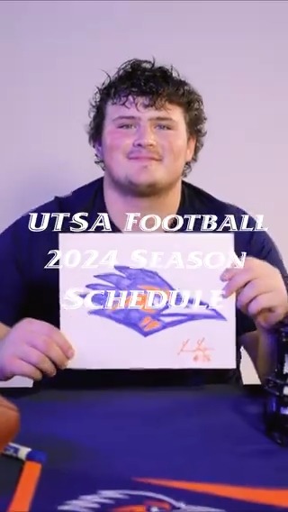 Unveiling the 2024 UTSA Football Schedule 🎨 #210TriangleOfToughness #LetsGo210 | #BirdsUp 🤙