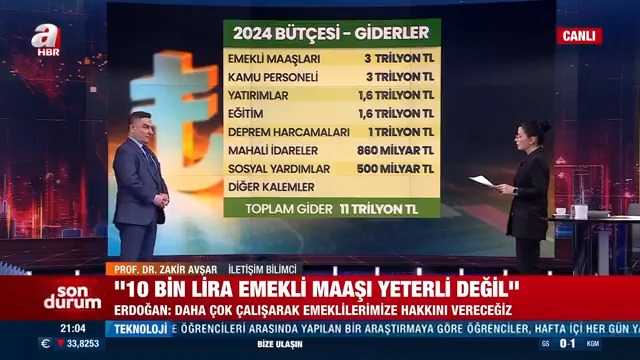 Başkan Erdoğan: Emeklilerimiz tahrik ediliyor İletişim Bilimci Prof. Dr. Zakir Avşar yorumladı