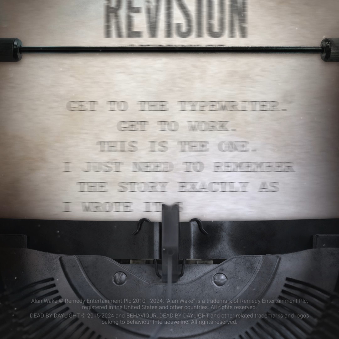 The writer's words take a life of their own in Tome 18: Revision, featuring new memories for Alan Wake.