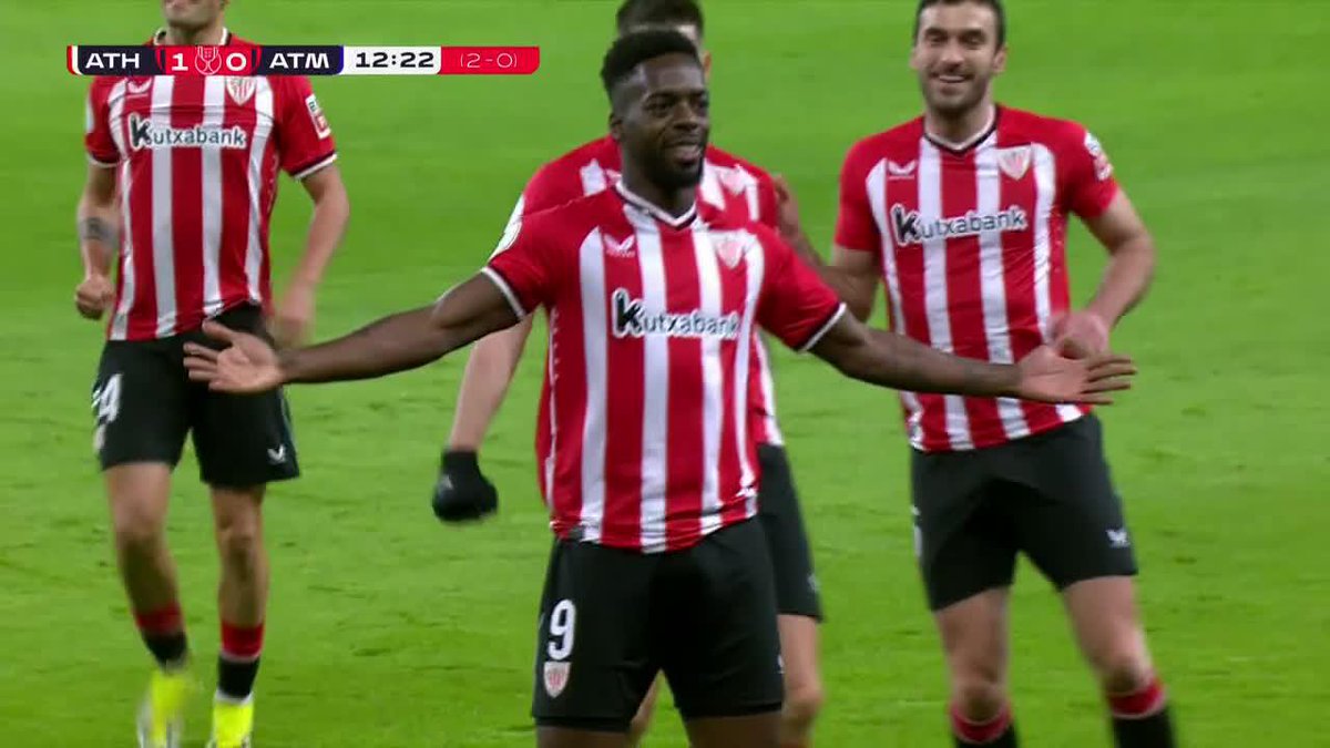 NICO WILLIAMS TO INAKI WILLIAMS FOR AN ABSOLUTE WORLDIE 😳 ATHLETIC CLUB ARE ON THE VERGE OF ELIMINATING ATLETICO TO ADVANCE TO THE COPA DEL REY FINAL 🔥