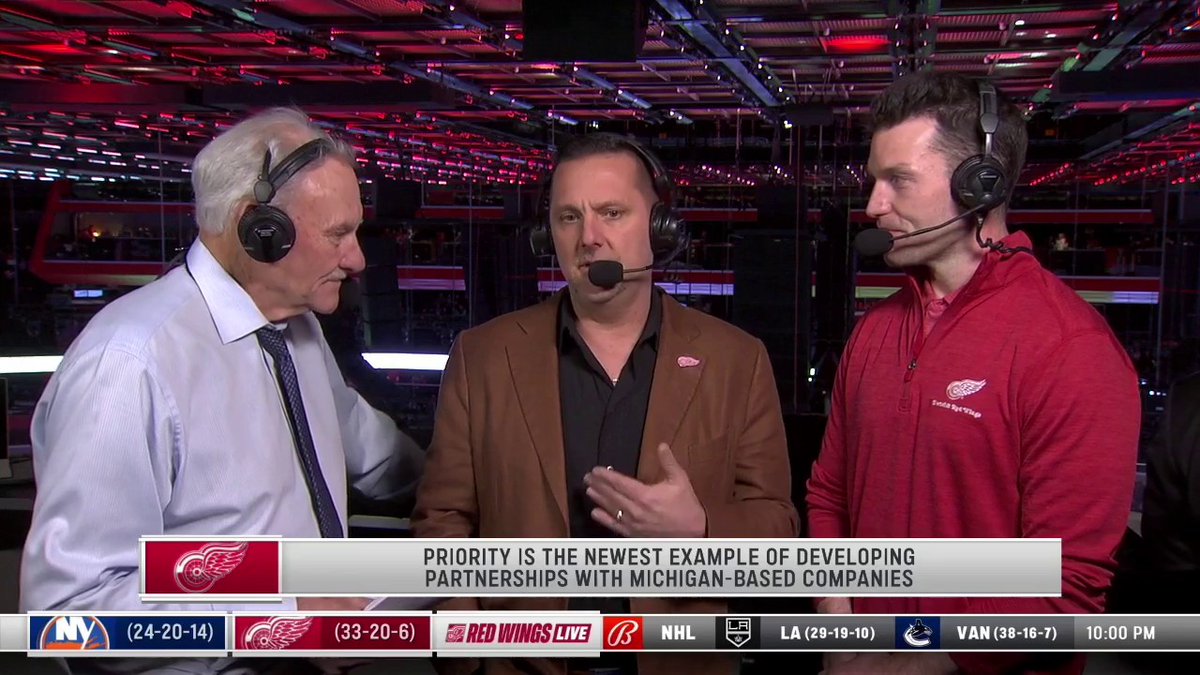 The Detroit Red Wings have teamed up with Priority for their inaugural jersey patch collaboration. CEO Todd Stamper joins the broadcast to provide an in-depth look at this new partnership. #LGRW I SE MI Ford Dealers