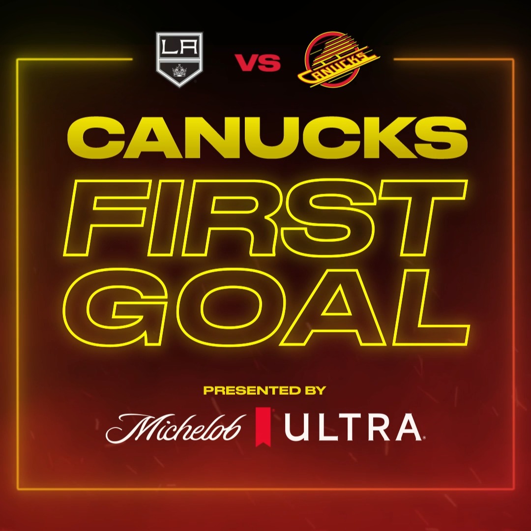 Get your first goal guesses in now! 🚨 Reply to us using #UltraFirstGoal for a chance to win a Michelob Ultra Prize Pack! Must be 19+ to play. Michelob ULTRA Canada | #Canucks