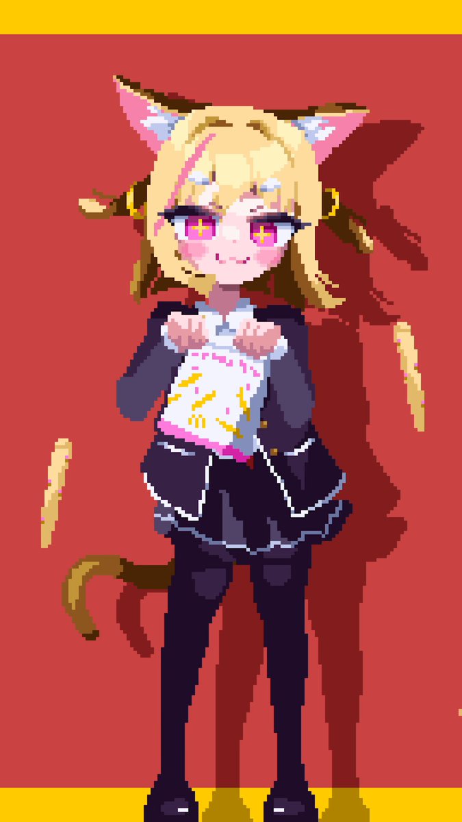 シャカろ？😸🍟🌈 #ShakaCat
