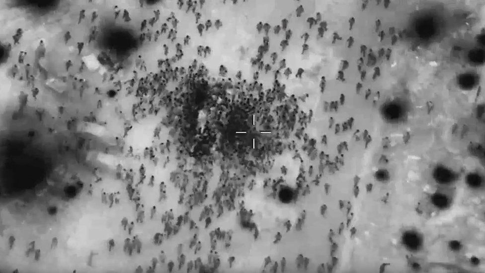 BBCニュース - 支援物資求めたパレスチナ人100人以上が死亡、軍が発砲も ガザ北部