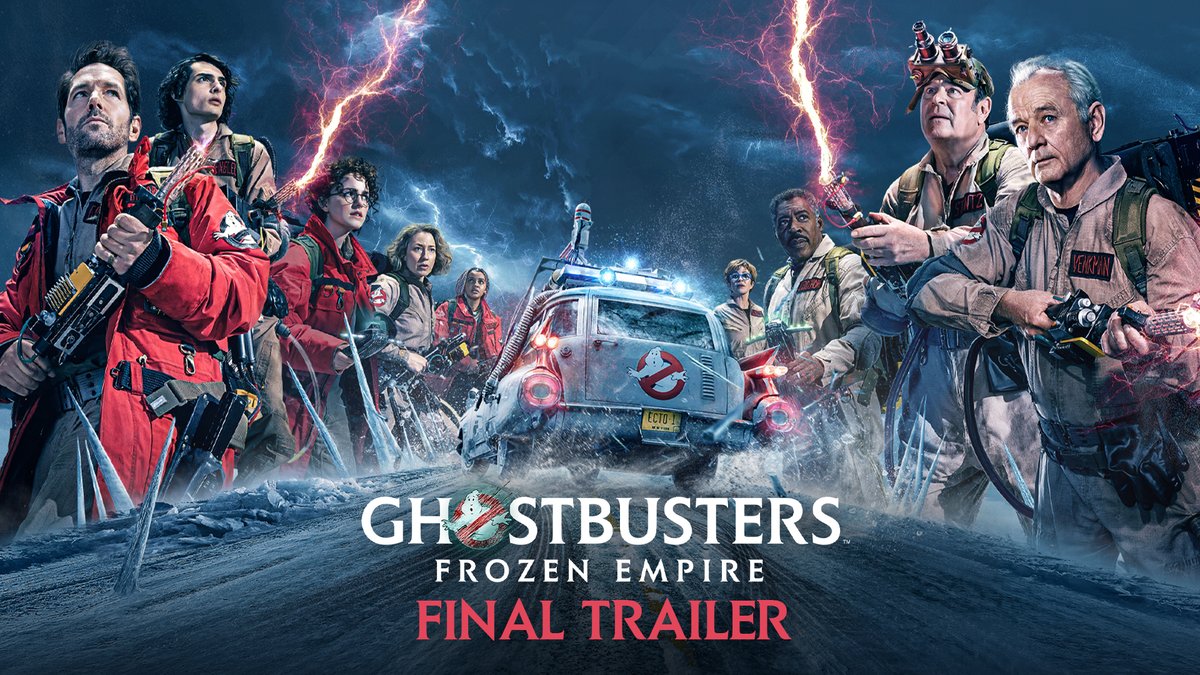 Every ghost they’ve ever caught is about to be unleashed. #Ghostbusters: Frozen Empire is exclusively in movie theaters March 22. Get tickets today.
