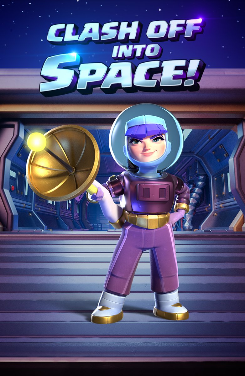 This month, Clash blasts off to outer space! 🚀✨🪐Whether you're landing on an alien world or landing a 3-Star attack, these space-themed Skins and Challenges are out of this world!