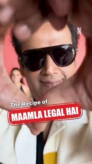 Adding a whole lot of laughter and masti swaad anusaar! Maamla Legal Hai, now streaming, only on Netflix!