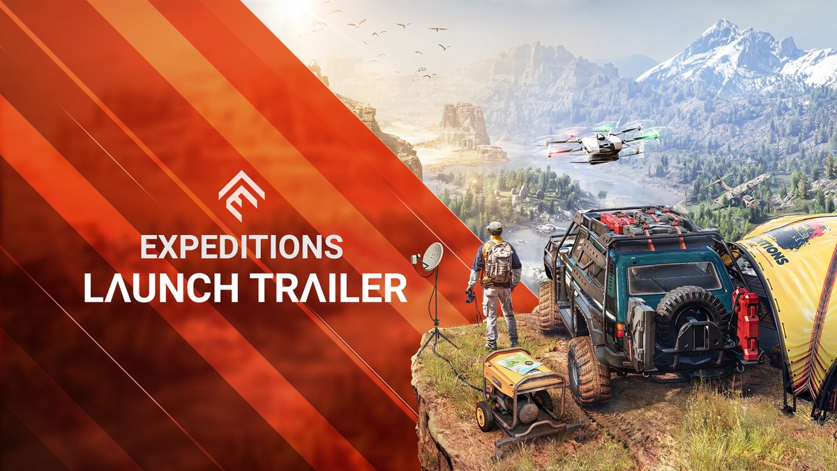 #Expeditions: A MudRunner Game is OUT for all Year 1 and Supreme Editions owners! Embark on off-road adventures and unravel the mysteries of uncharted lands with your scientific tools! Available on PS5, PS4, Xbox Series, Xbox One, Nintendo Switch &amp; PC: