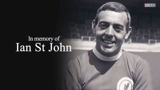 Two years since we lost Ian St John, a #LFC icon, a No.9 pioneer and the scorer of the winning goal in the 1965 FA Cup final. Never forgotten ❤️