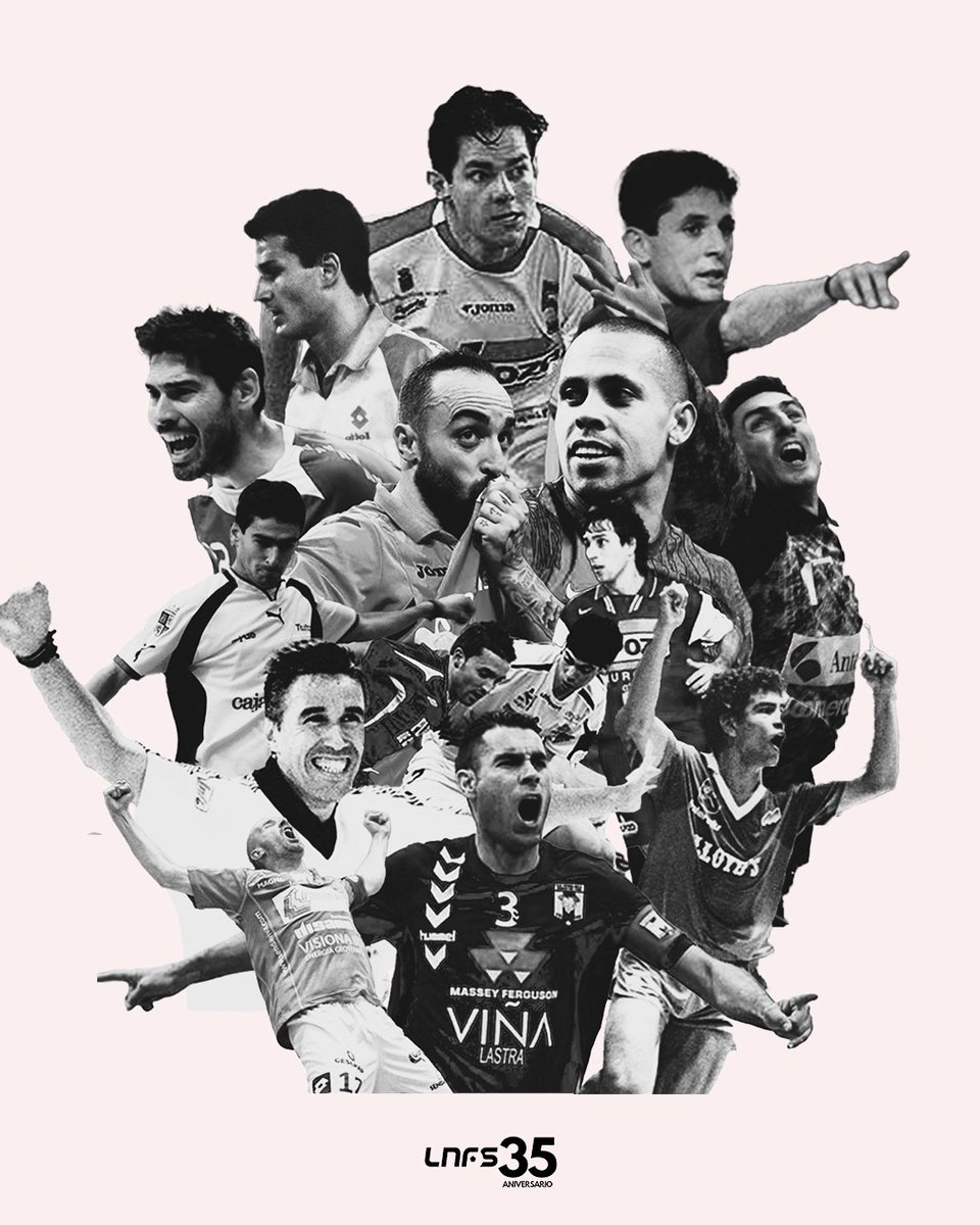 35 AÑOS DE FÚTBOL SALA, 35 AÑOS DE #LNFS #35añosLNFS