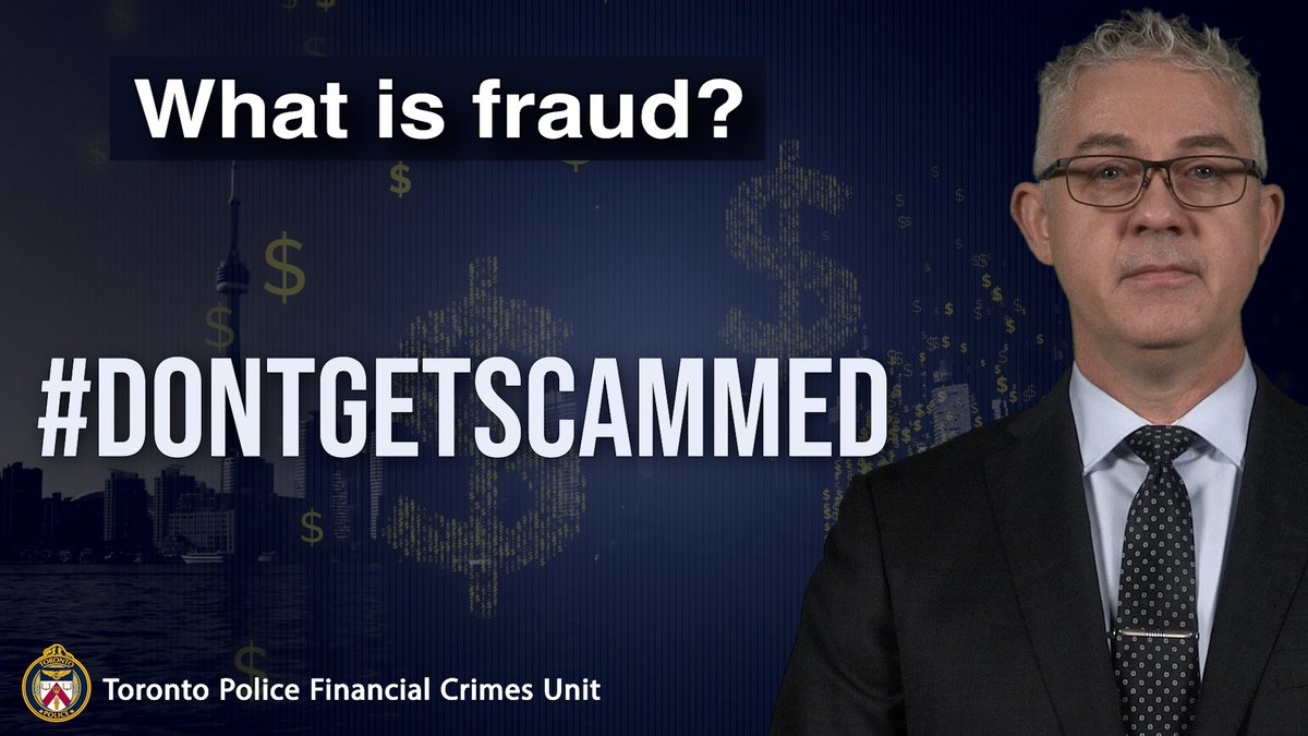 March is #FraudPrevention Month. Stay tuned to Toronto Police Service social media to learn how to protect yourself from fraudsters. #FPM2024 #DontGetScammed