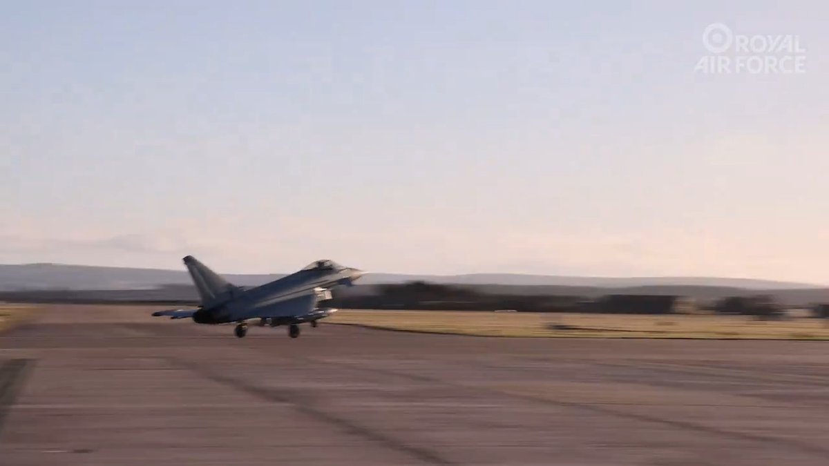 BVRAAM… That’s the Meteor Beyond Visual Range Air-to-Air Missile. A Typhoon from 1 (F) Squadron RAF Lossiemouth practised firing last week on a training exercise alongside Rafale fighter jets from Armée de l'Air et de l'Espace. 🇬🇧🇫🇷 #strongertogether #NATO75