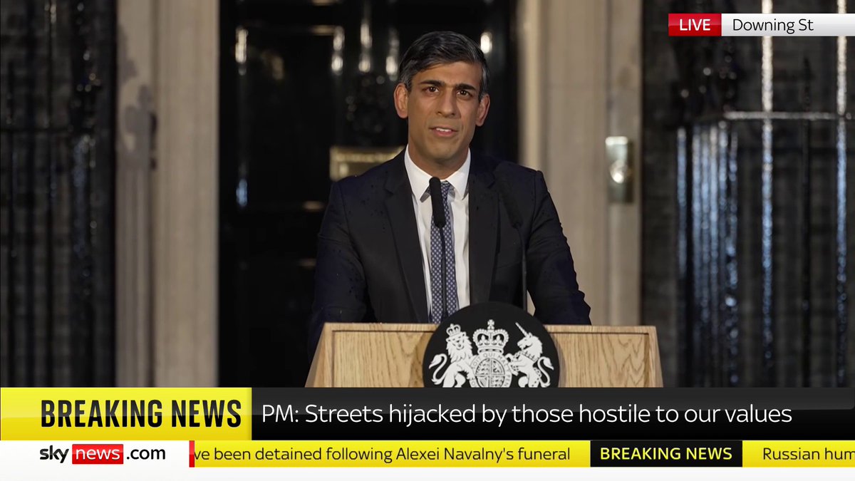 Rishi Sunak announces a "new robust framework" to tackle extremism in the UK. Listen to more below ⬇️ 🔗 📺 Sky 501, Virgin 602, Freeview 233 and YouTube