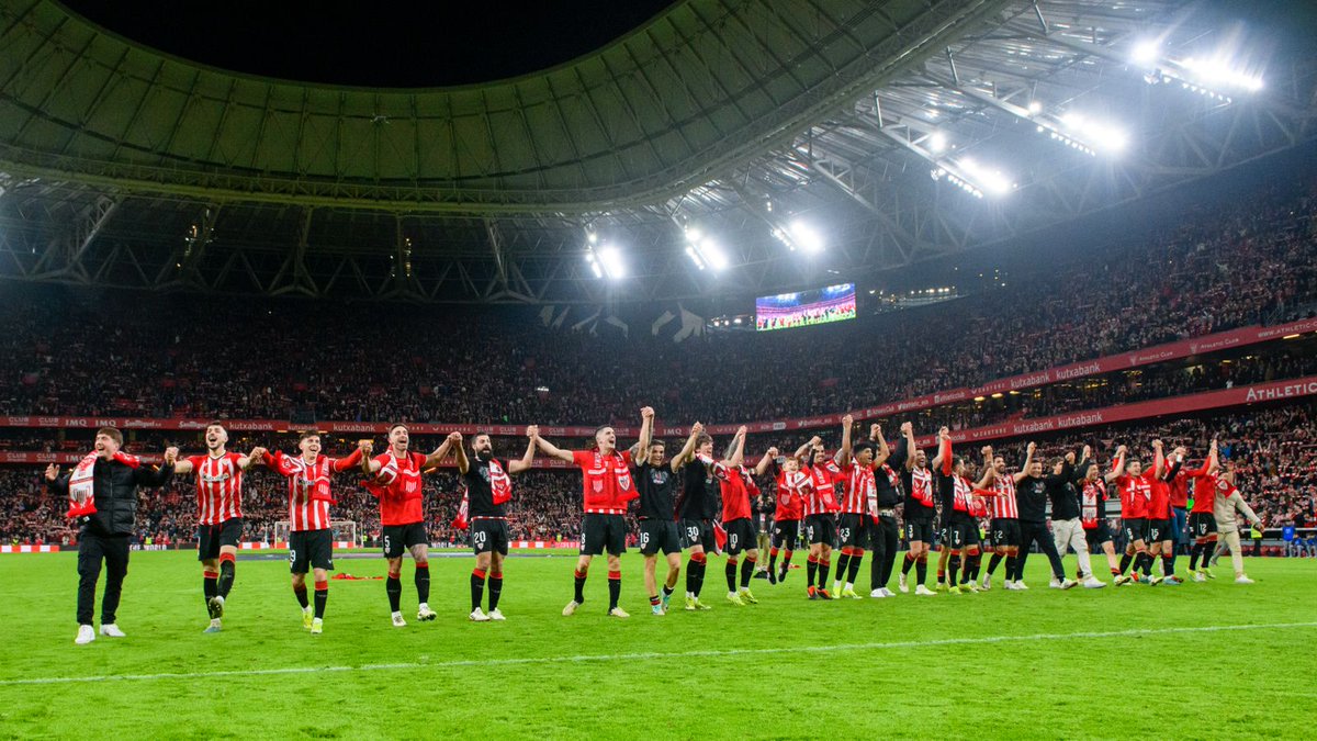 📽️ Así vivimos el pase a la final de Copa 2024. Un San Mamés de récord para una afición y equipo de 🔟 🔥 ¡Nos vemos en Sevilla! #AthleticAtleti 🏆 #UniqueInTheWorld 🦁