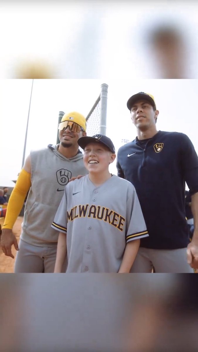POV: You got to meet your heroes at Spring Training Take a trip to AZ with our Aurora Health Care All-Stars, Brandon, Evan, and Malakai. The Crew was thrilled to invite them and their families to Spring Training for an unforgettable experience. Full video: