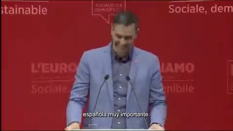 🌹 "Solo los socialdemócratas garantizamos que Europa siga siendo un faro de libertad, democracia y dignidad humana" Mira aquí la intervención de Pedro Sánchez en la inauguración del Congreso del PES 🌹🇪🇺 📹⤵️ #PESCongress