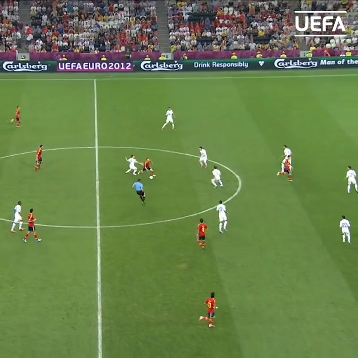 Lo de Andrés Iniesta en la EURO 2012 se lo contaremos a nuestros nietos.
