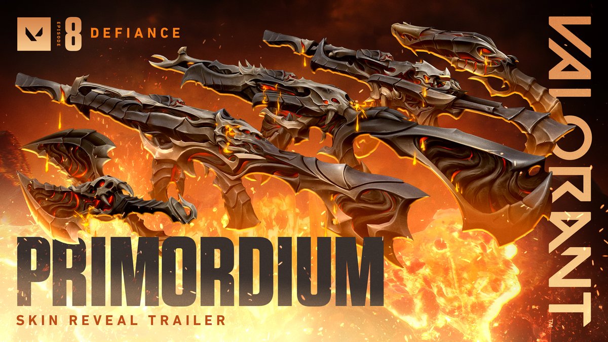 Watch your opponents wither to flames and ash against the gifts of Primordium. Hitting your shop soon.