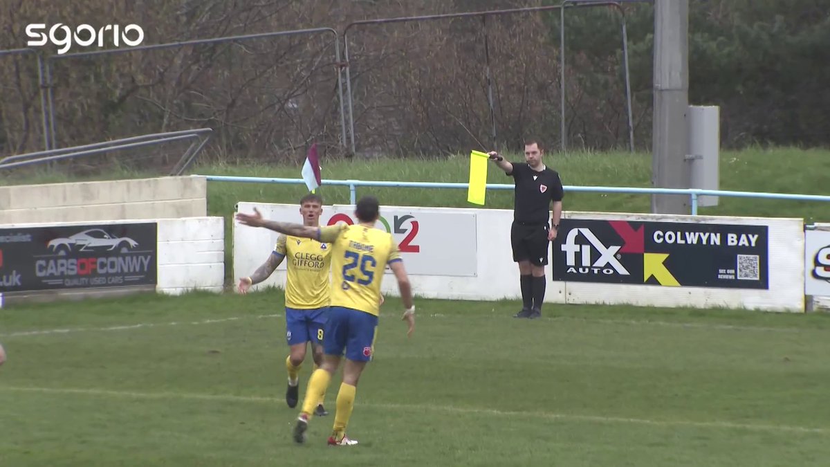 Peniad Kai Whitmore yn canfod cefn y rhwyd... ond y gôl heb ei chaniatau. Camsefyll? 80' Bae Colwyn 0-0 Haverfordwest County AFC 🏴 #JDCymruPremier