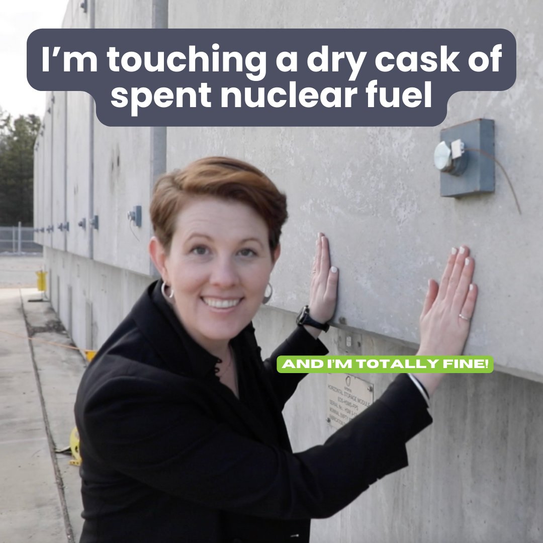 That’s it? 3 things you should know about dry cask storage for spent nuclear fuel. 👇