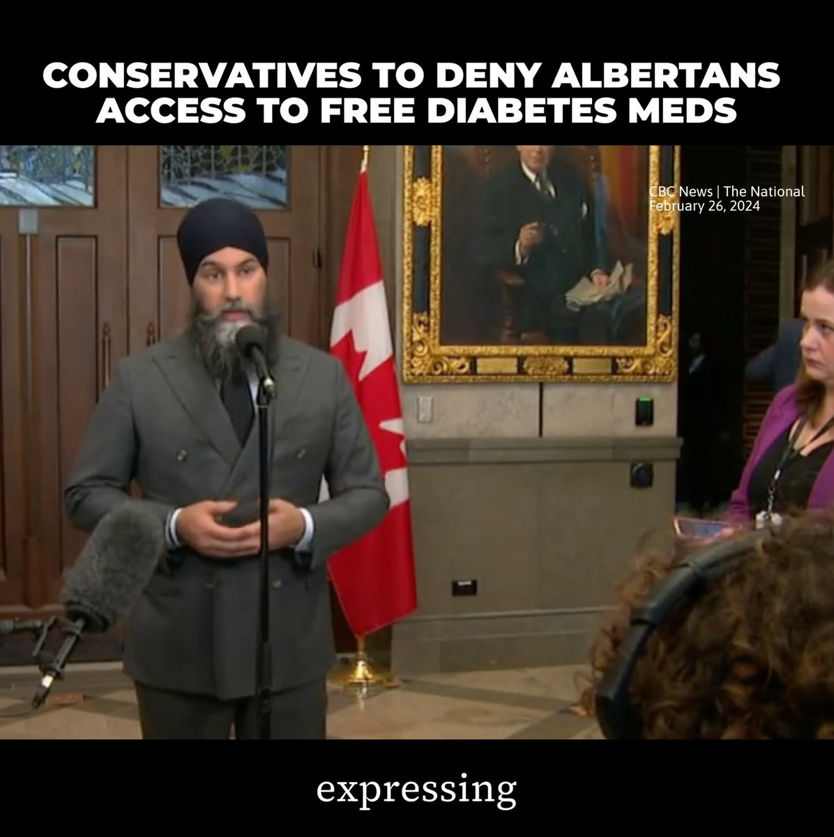 Alberta, sadly your Conservative Premier will deny you free coverage and access to contraceptives and diabetes medication. A plan that will save you money and keep you healthy - no matter your income. Before seeing the details, Danielle Smith said no and sided with Big Pharma.
