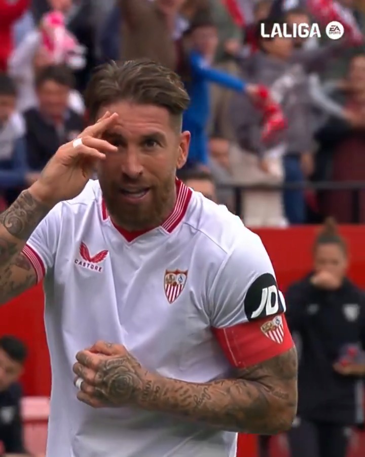 i c ó n i c o. ❤️ #LALIGAHighlights | Sergio Ramos