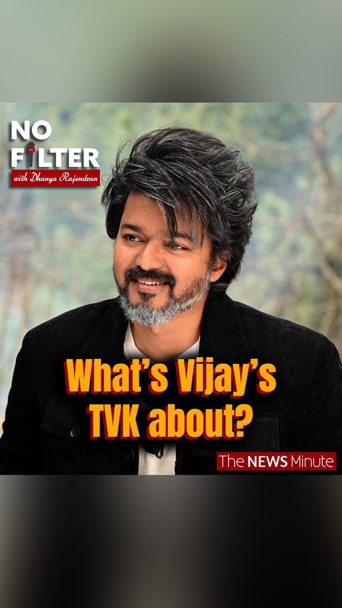 Actor Vijay, his new party and fans Actor Vijay has launched his new political party. In this week’s No Filter With Dhanya Rajendran, watch her in conversation with the party’s spokespersons and others.