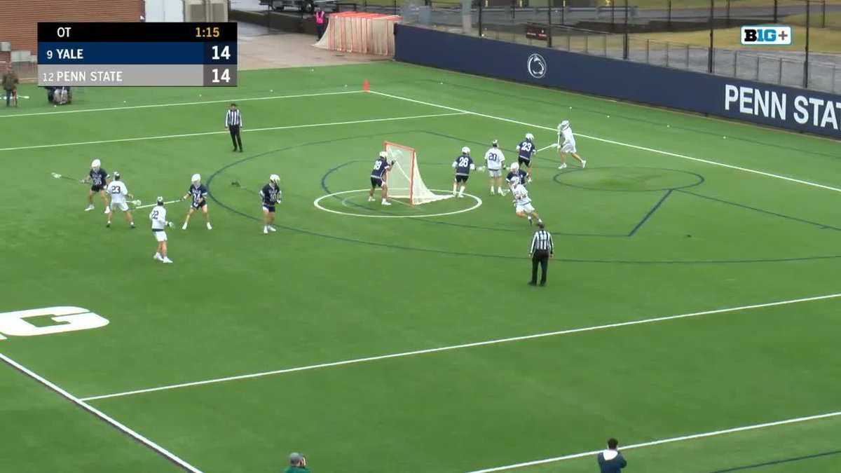 0:59 | OT: MORIN gets the game winner! Penn State wins 15-14! #WeAre