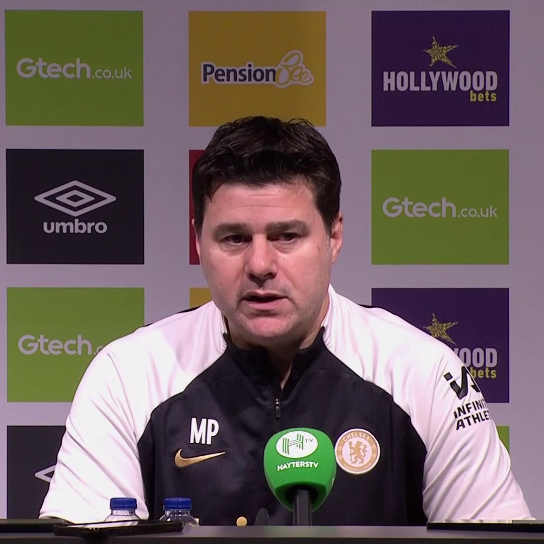"I won't give up, I will fight" Mauricio Pochettino responds to anger from some Chelsea supporters following their draw with Brentford