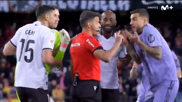 La última acción del Valencia - Real Madrid. #LALIGAEASPORTS #LaCasaDelFútbol