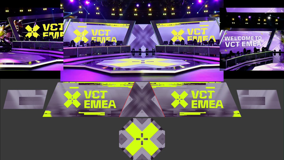 VCT EMEA Stage Reveal/Open Motion Work