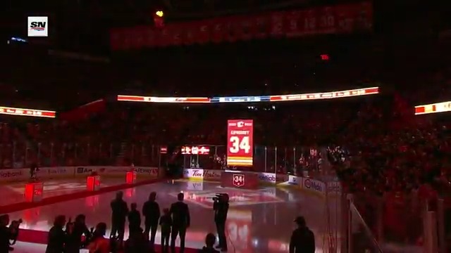 To rafters, where it belongs.