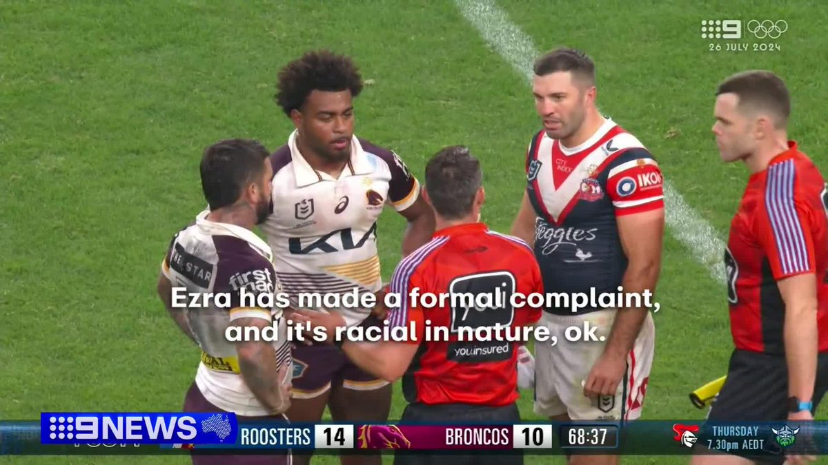 Some really strong words from Broncos stars Adam Reynolds and Reece Walsh after Ezra Mam’s allegation of racial vilification against Spencer Leniu. Spoke from the heart. They’re shattered for their friend and teammate. #NRL #NRLVegas