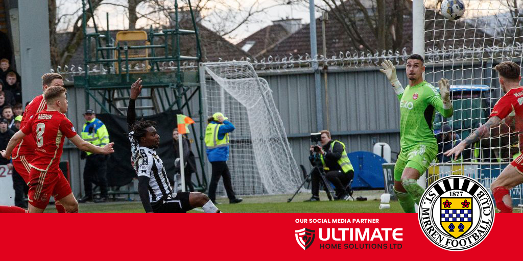 Just 87 seconds after drawing level... TO sends The SMiSA Stadium into raptures. #OurStMirren #COYS
