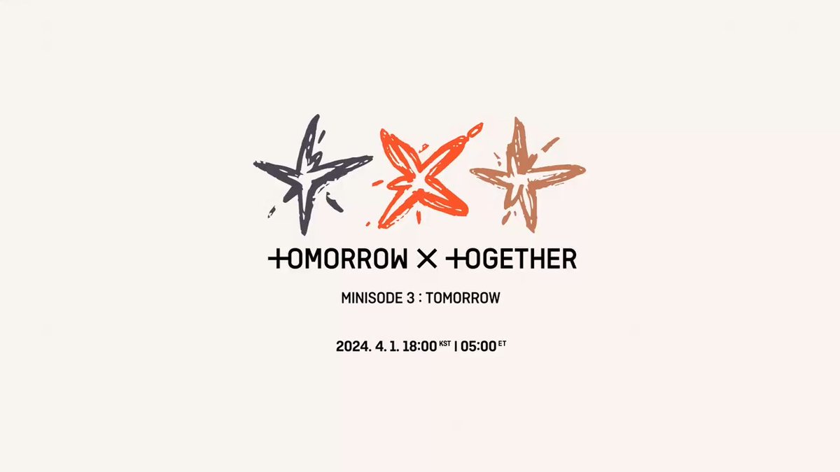 minisode 3: TOMORROW ( #투모로우바이투게더 #TOMORROW_X_TOGETHER #TXT #minisode3 #TOMORROW