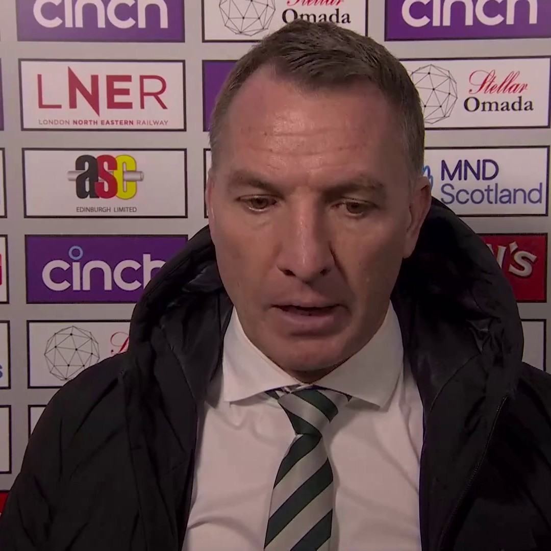🗣️ "That cost us today, the officiating." 🗣️ "You will have to ask John Beaton what he's seeing." Brendan Rodgers gives his thoughts on Celtic's loss to Hearts and key decisions in the game 🔽