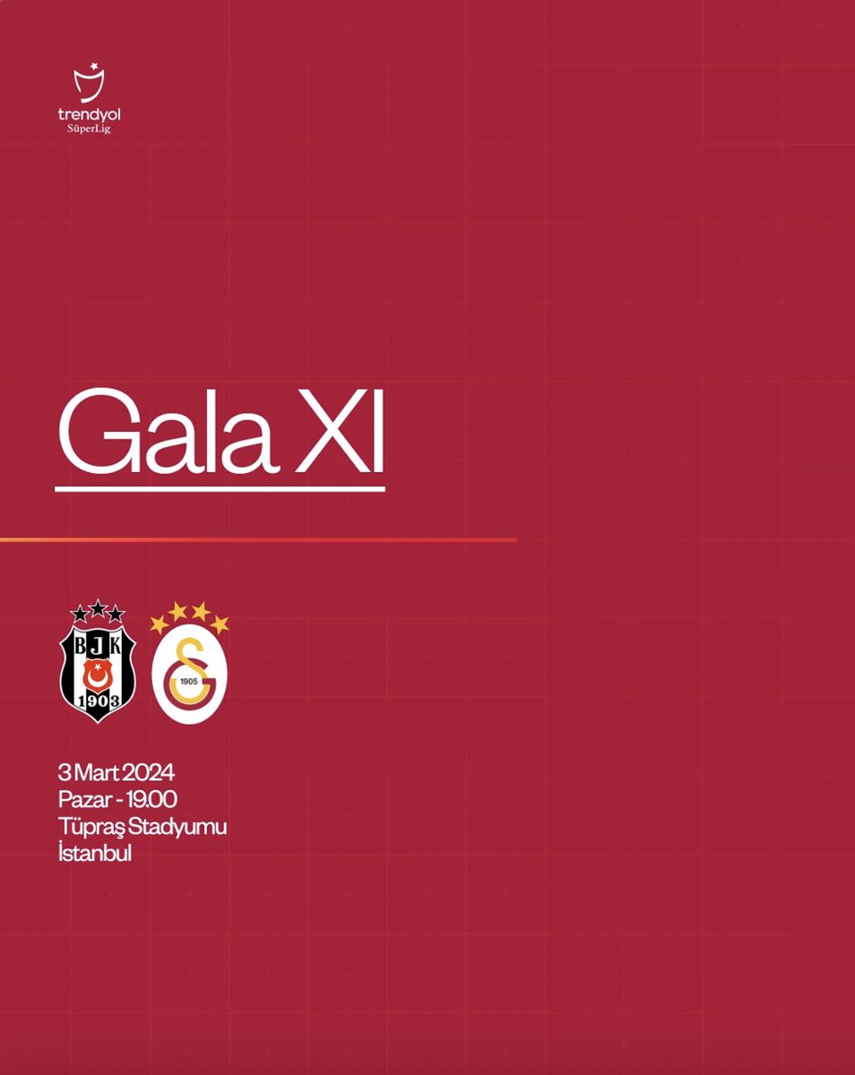 Beşiktaş karşısında ilk 11’imiz! 👇 #BJKvGS