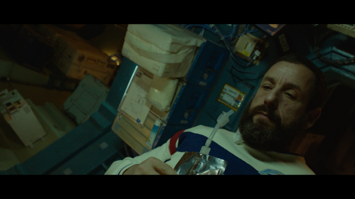 "Your memories are making me...depressed? But the spread made of hazelnut did make my realization seem less unpleasant." Spaceman is now playing.