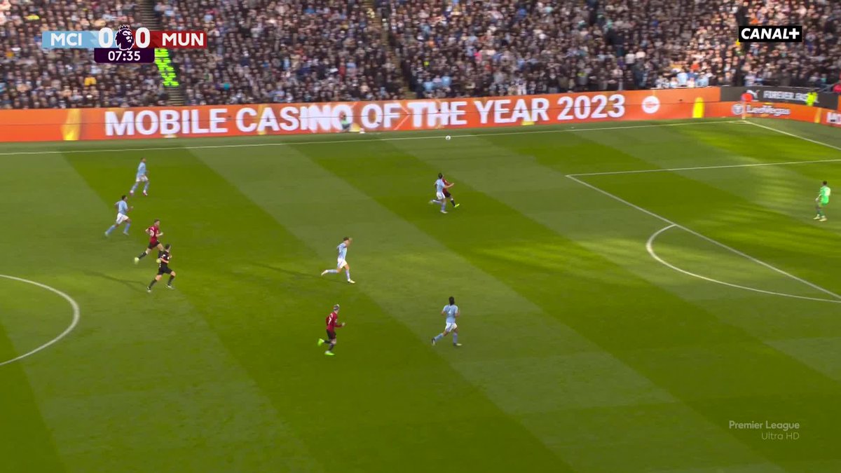 Quel but SENSATIONNEL de Marcus Rashord pour lancer ce Derby de Manchester ! 🥵 Quel missile !!! 🚀🤯 🎥 CANAL+ Foot