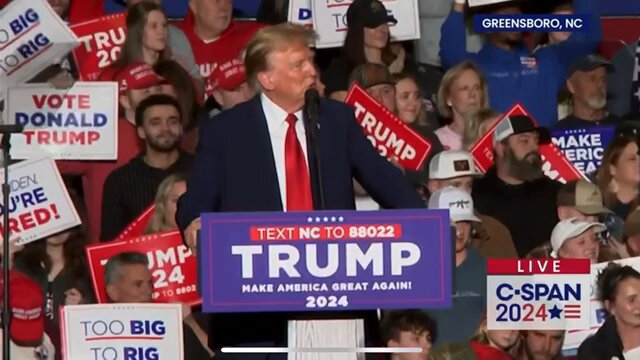 Campaigning this weekend with President Trump to take this country back and help ensure he has massive victories on Super Tuesday. Let’s go win 2024 🇺🇸 #MAGA