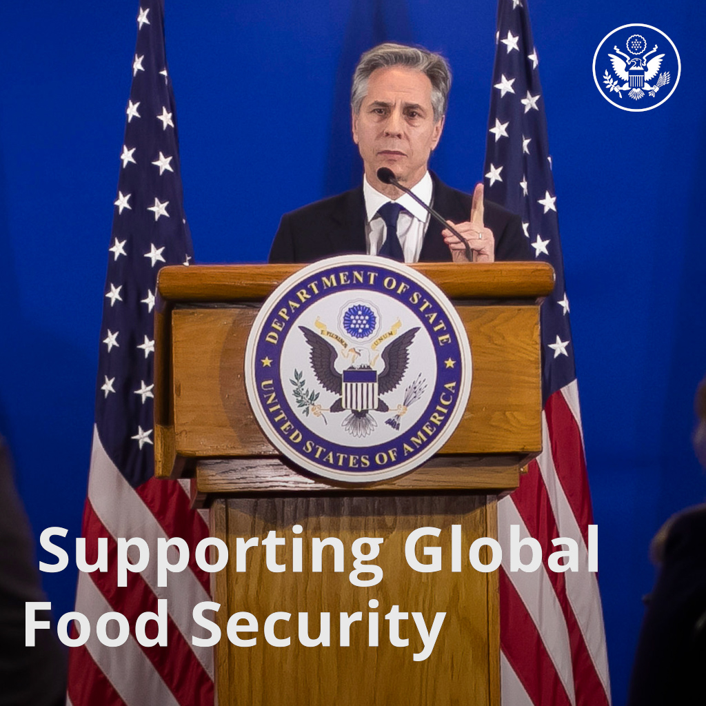 Addressing food insecurity means not only providing emergency assistance, but investing in productivity to help countries around the world grow climate-resilient, nutritious food.
