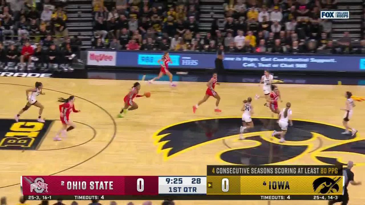 She stands alone. 👑 Caitlin Clark is the new NCAA All-Time Scoring Leader. 📺: FOX/FOX College Hoops