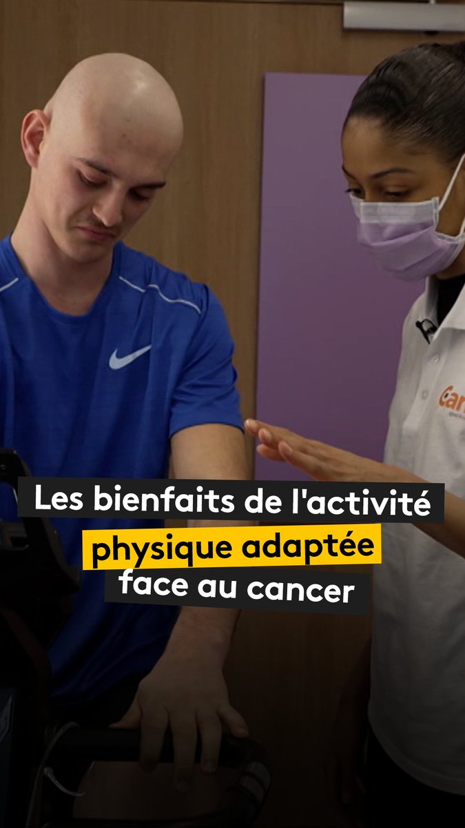 "Ça a été une vraie thérapie..." L'activité physique adaptée démontre ses bienfaits face au #cancer