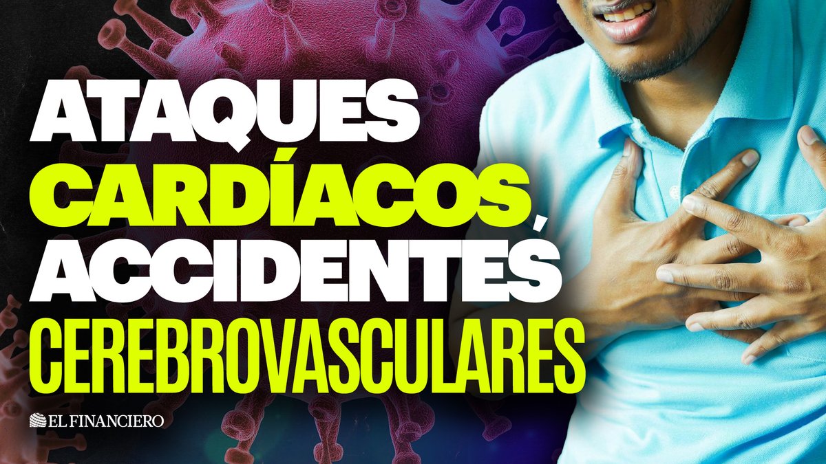 #PorSiNoLoViste ¿Te dio coronavirus? Dos años después del #COVID, las muertes cardíacas repuntan tras la pandemia superaron las 703 mil, más que en cualquier año desde 2001.