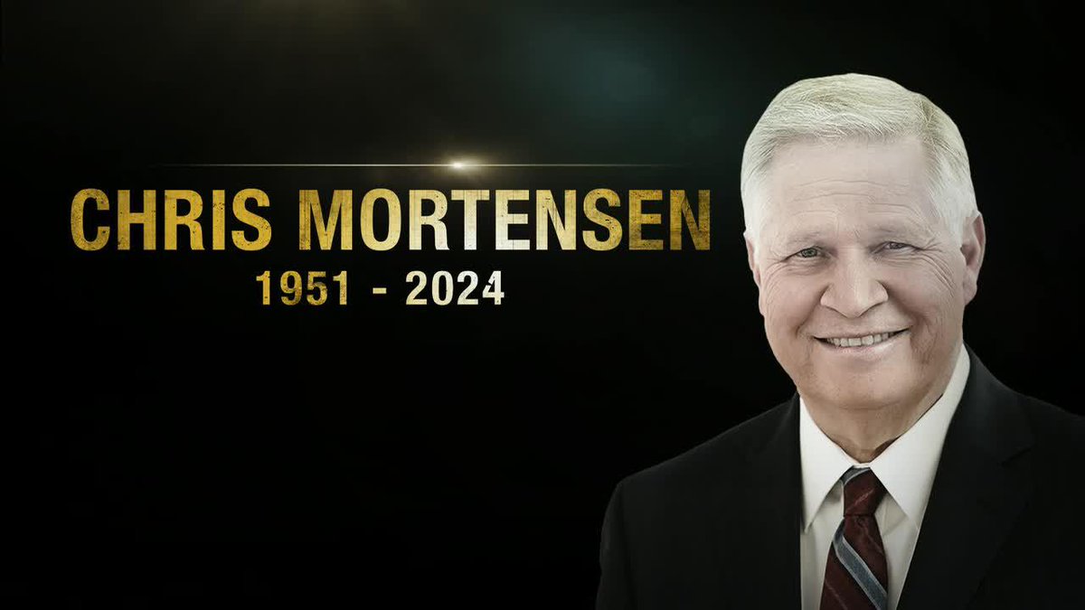 .Scott Van Pelt and Adam Schefter honor Chris Mortensen, “a Hall of Famer in every sense of the word.” ❤️