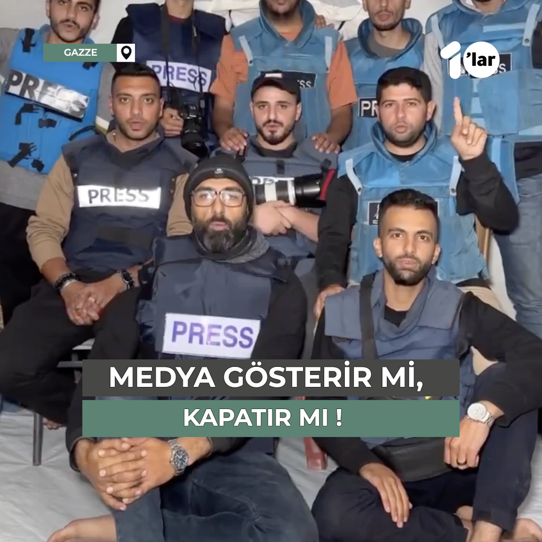 Ana akım medya bunları göstermiyor! Filistinli gazeteciler, geleneksel dünya medyasının 7 ekim sonrası tavrını böyle anlattılar.