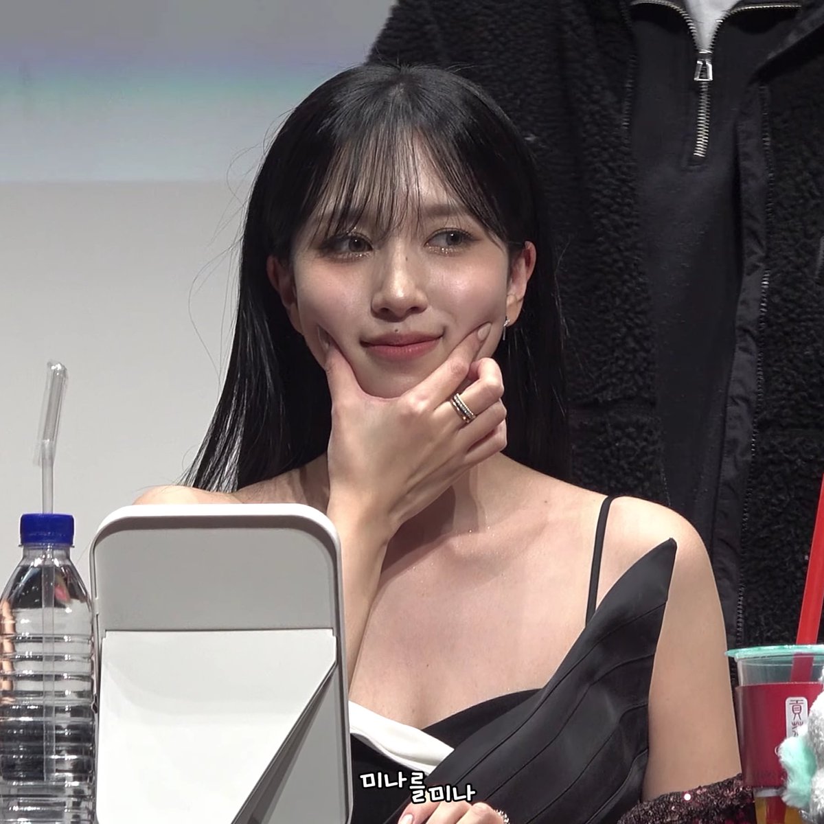 MINA'S BABY BREAD CHEEKS SHE'S SO CUTE 🥺