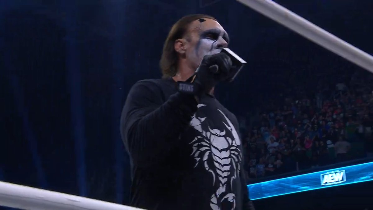 EXCLUSIVE! After #AEWRevolution went off the air, Sting shared some final words - Full Version
