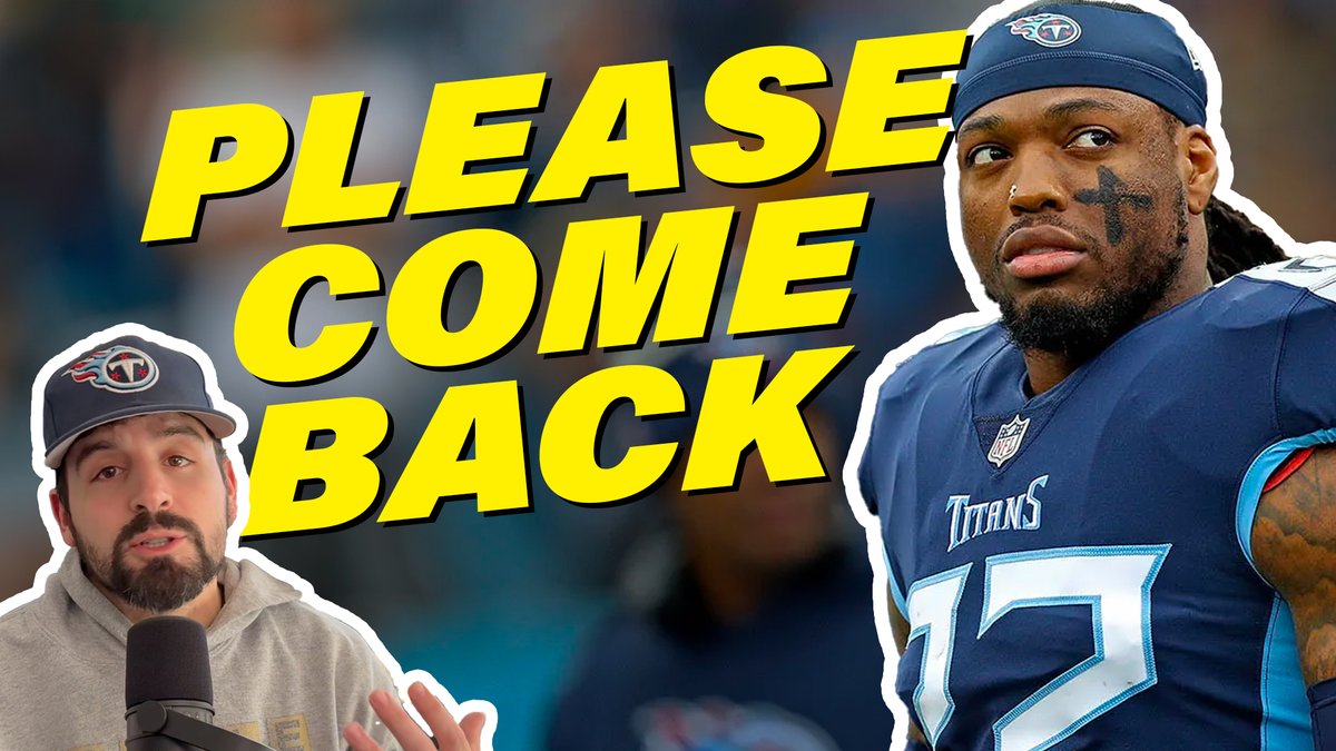 Hey Derrick Henry, please re-sign with the Titans